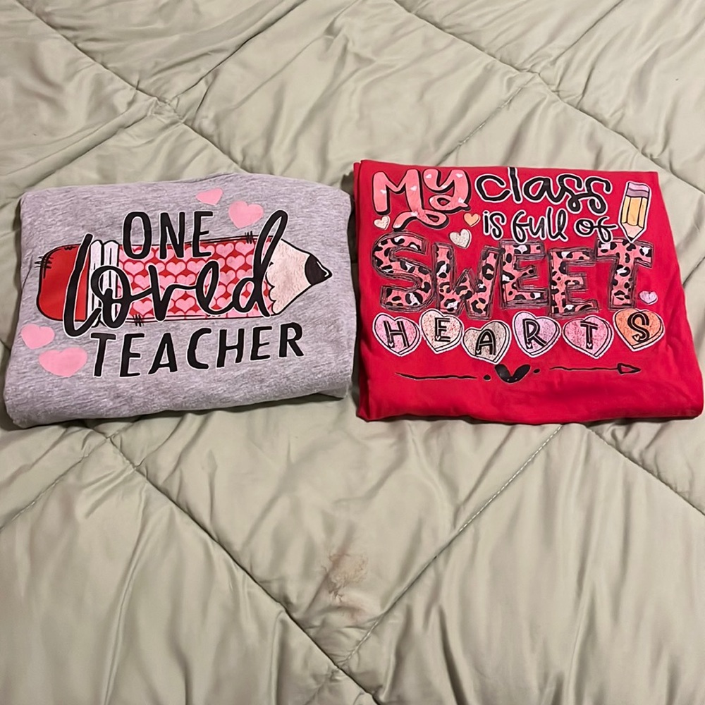 Valentine’s Day Teacher Shirts Pack
